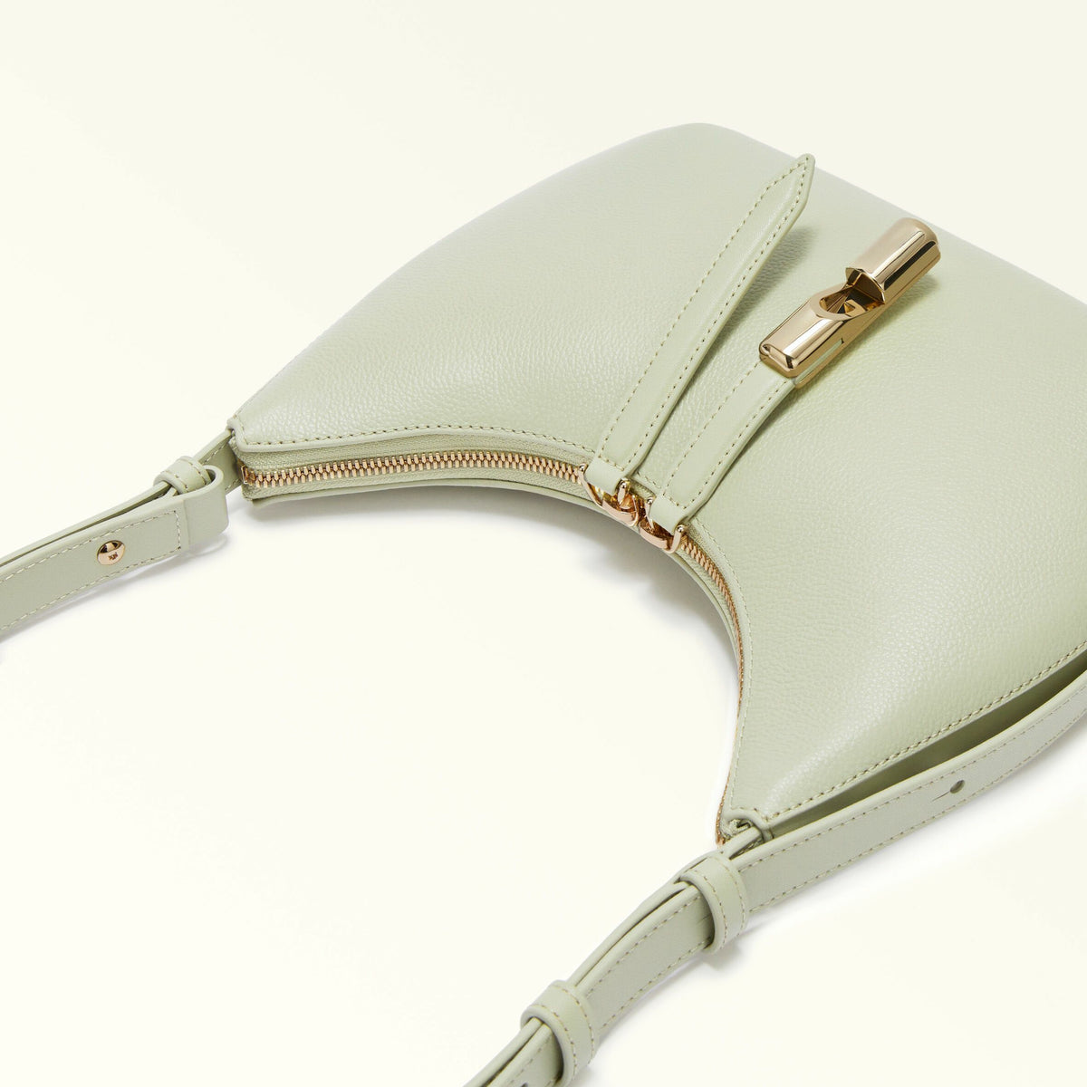 Shoulder Bag Light Salvia GOCCIA - Furla Bags