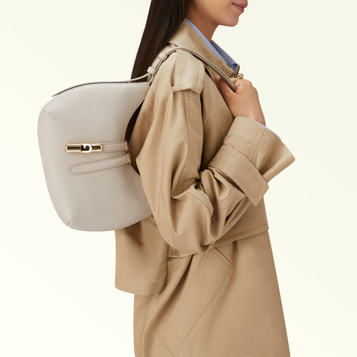 Shoulder Bag Vaniglia GOCCIA - Furla Bags
