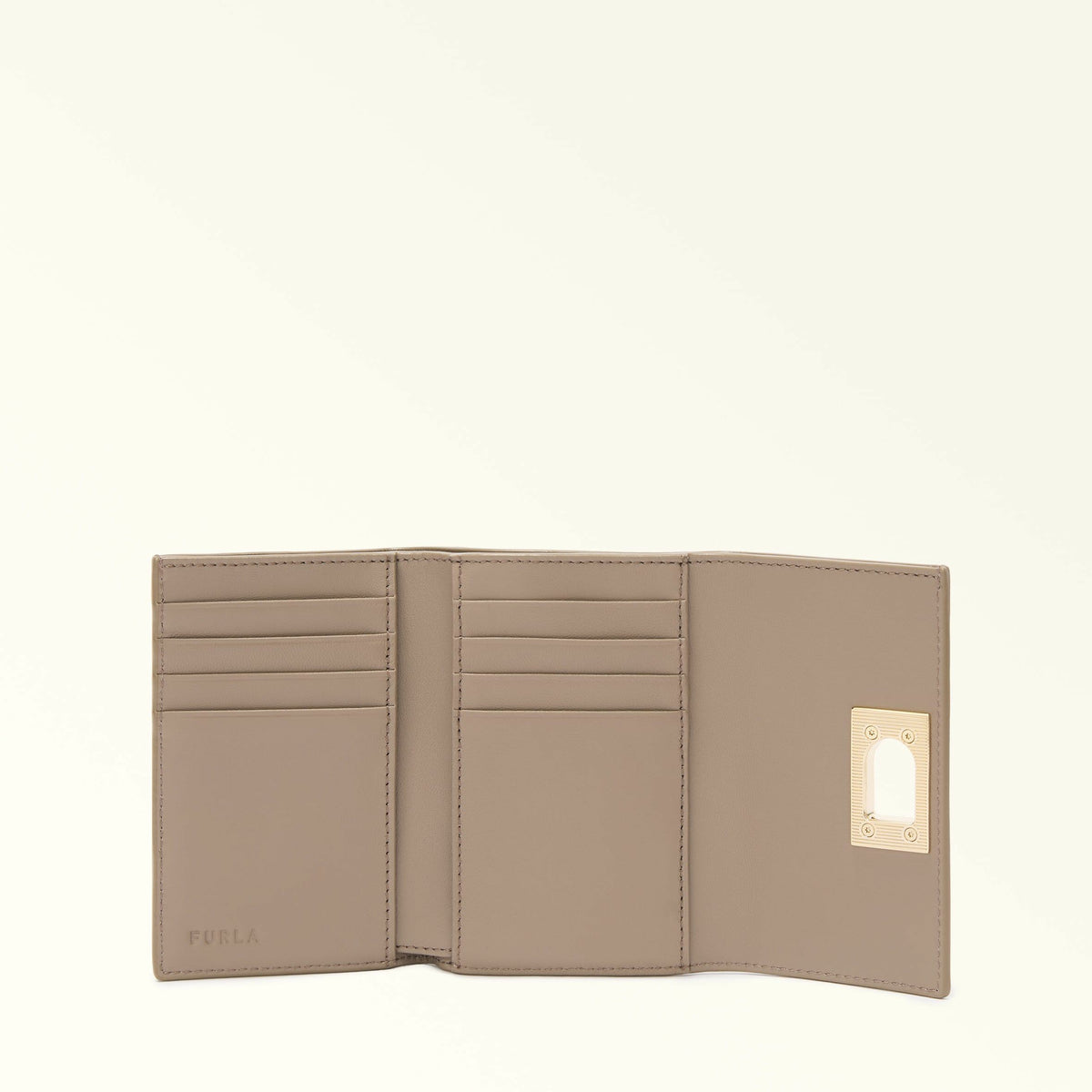 Compact Wallet Stucco Gray 1927 - Furla Wallets