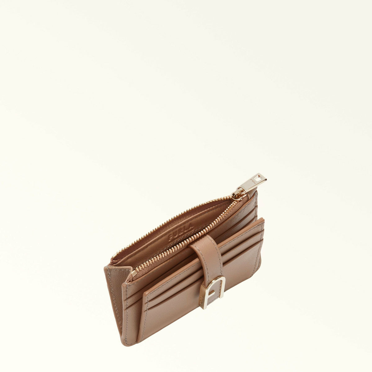 Card Holders Greige FLOW - Furla Wallets