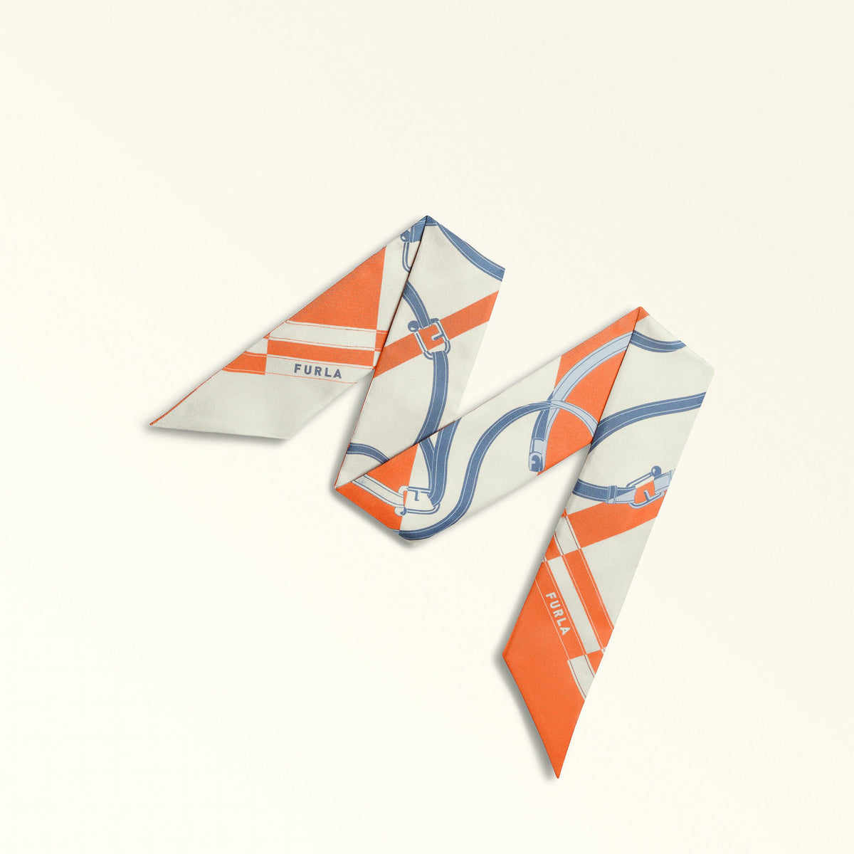 Scarf Paprika+panna Int. - Furla Accessories