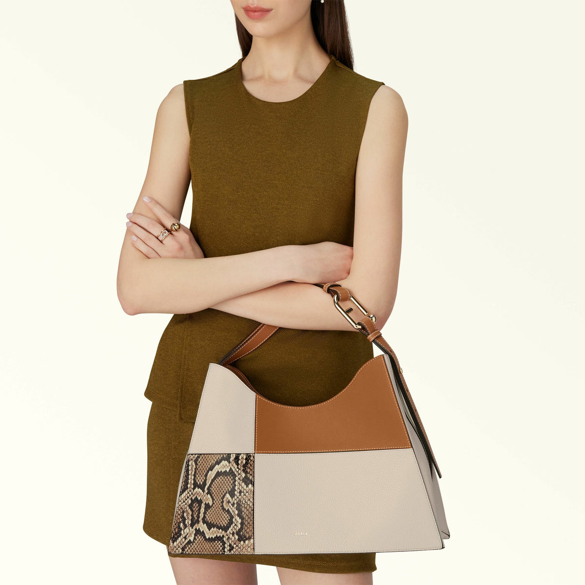 Shoulder Bag Toni Brandy NUVOLA - Furla Bags