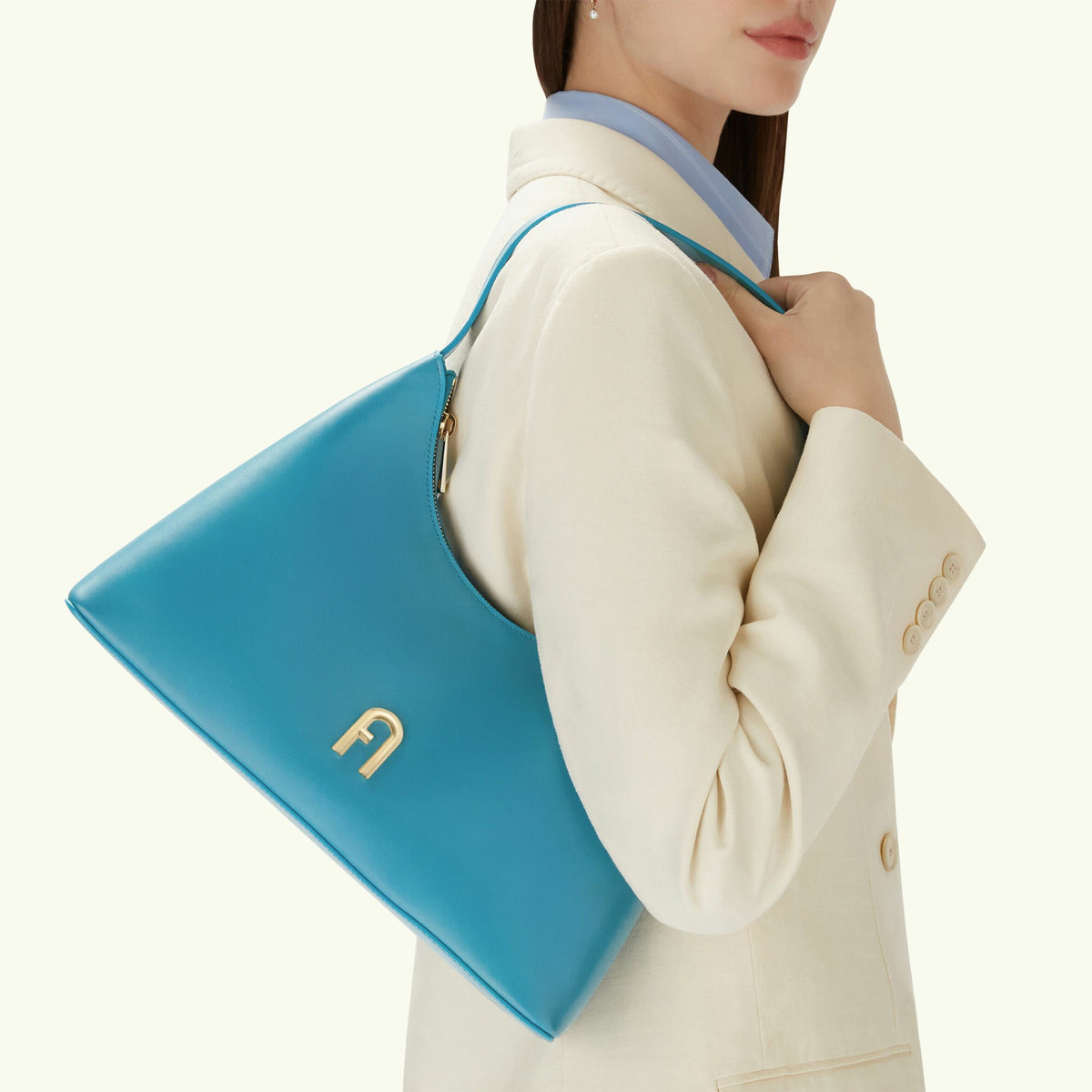 Shoulder Bag Turchese A DIAMANTE - Furla Bags