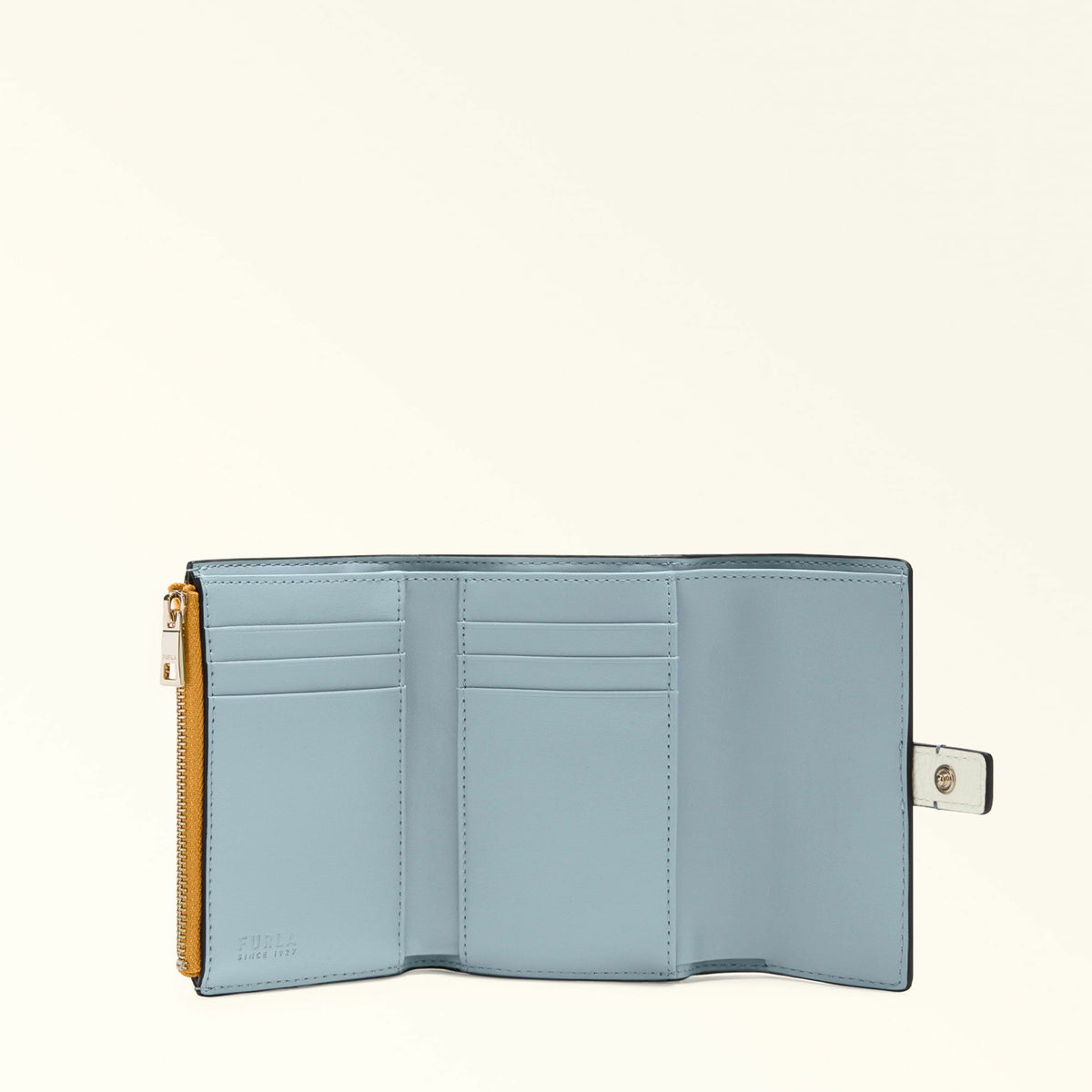 Compact Wallet Panna+senape+cirro GRAZIA - Furla Wallets