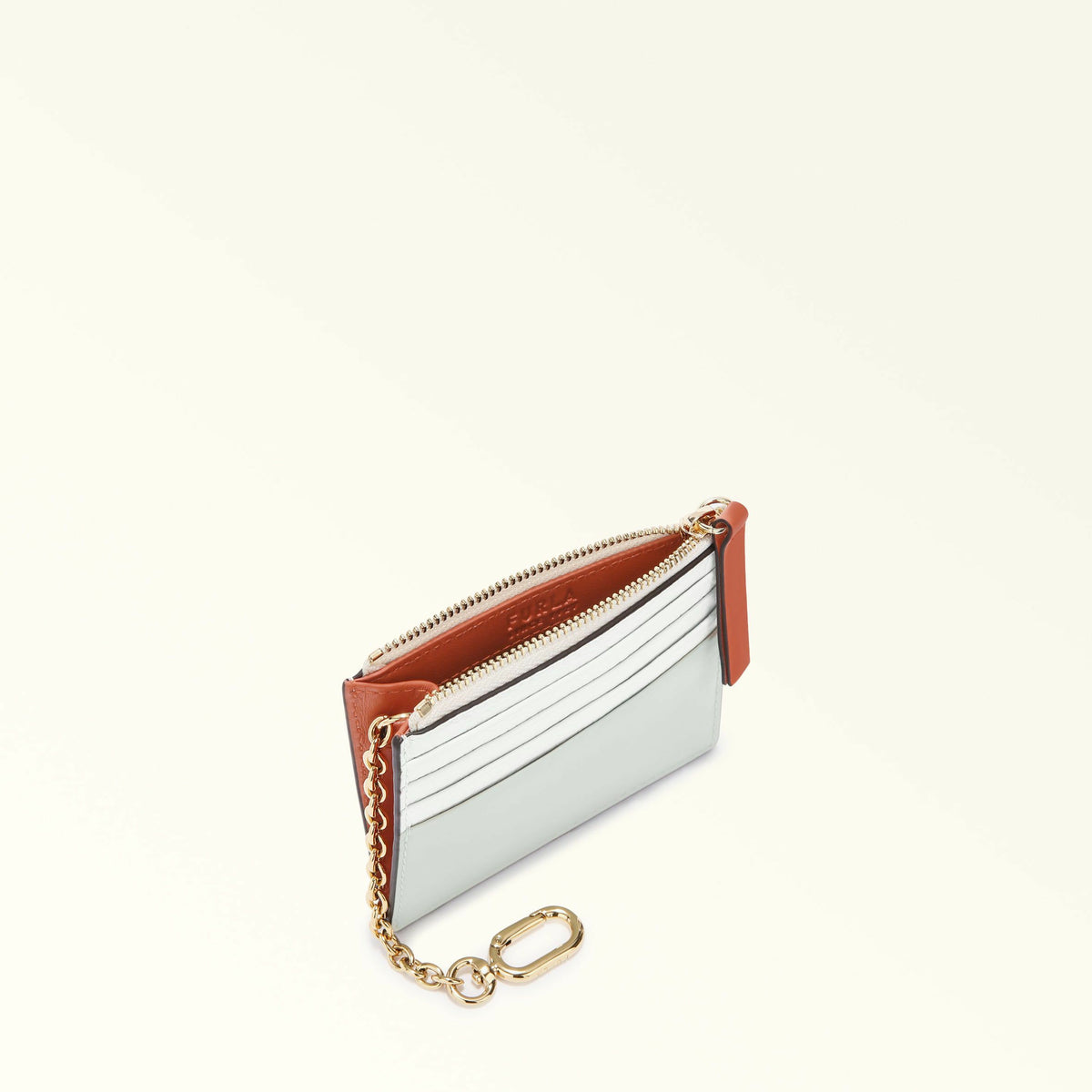 Card Holders Panna+rugiada+cotto GRAZIA - Furla Wallets