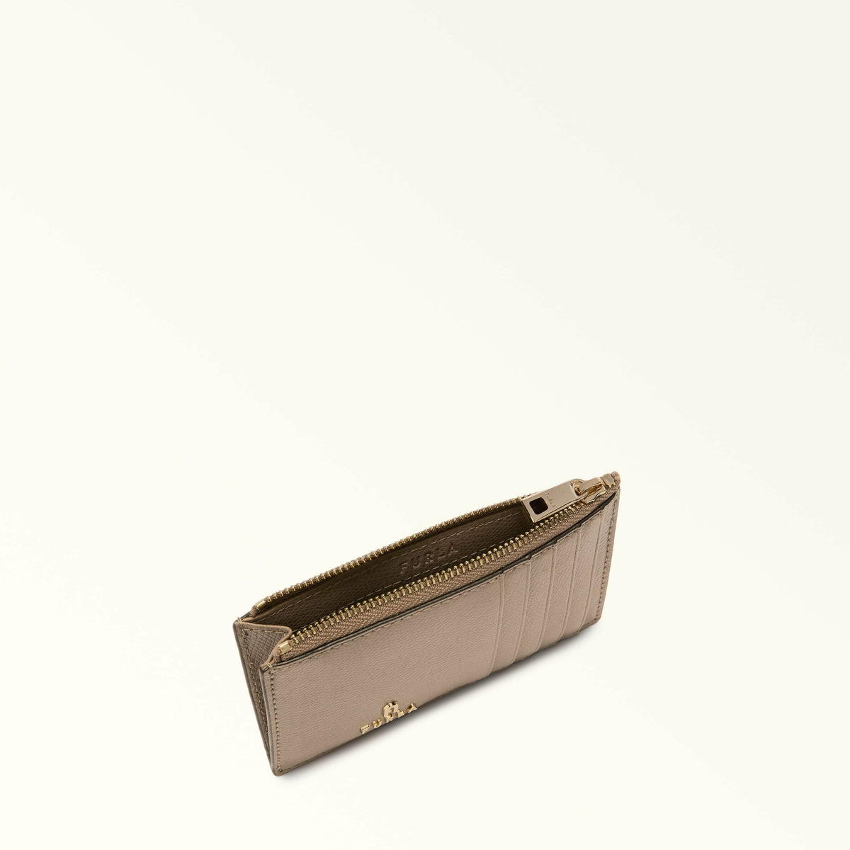 Card Holders Stucco Gray CAMELIA - Furla Wallets