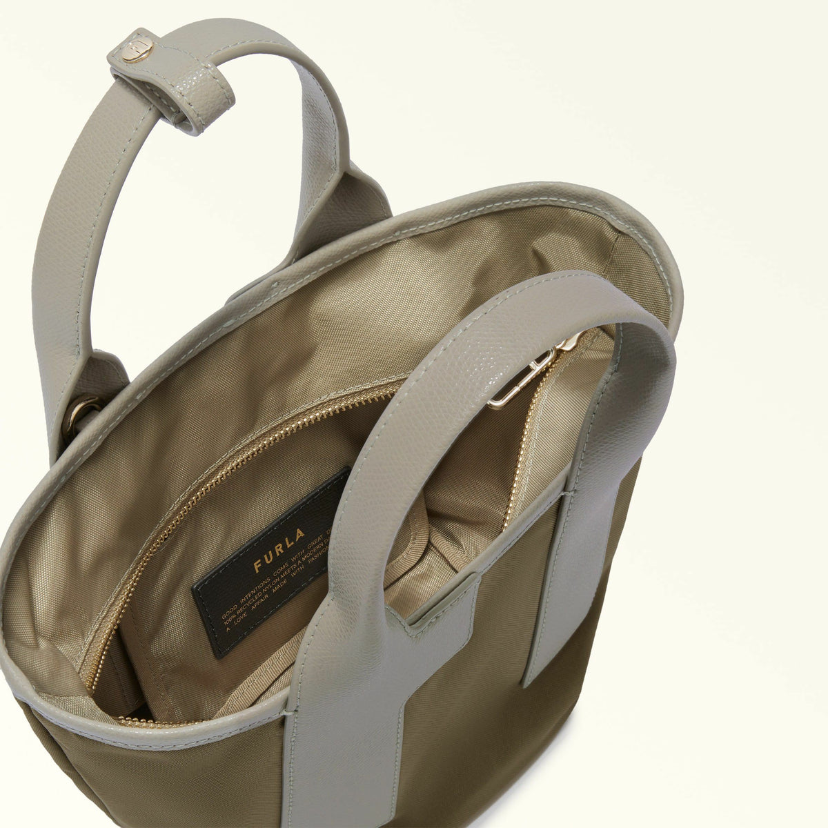 Totes Sage+vetiver+marmo C PIUMA - Furla Bags