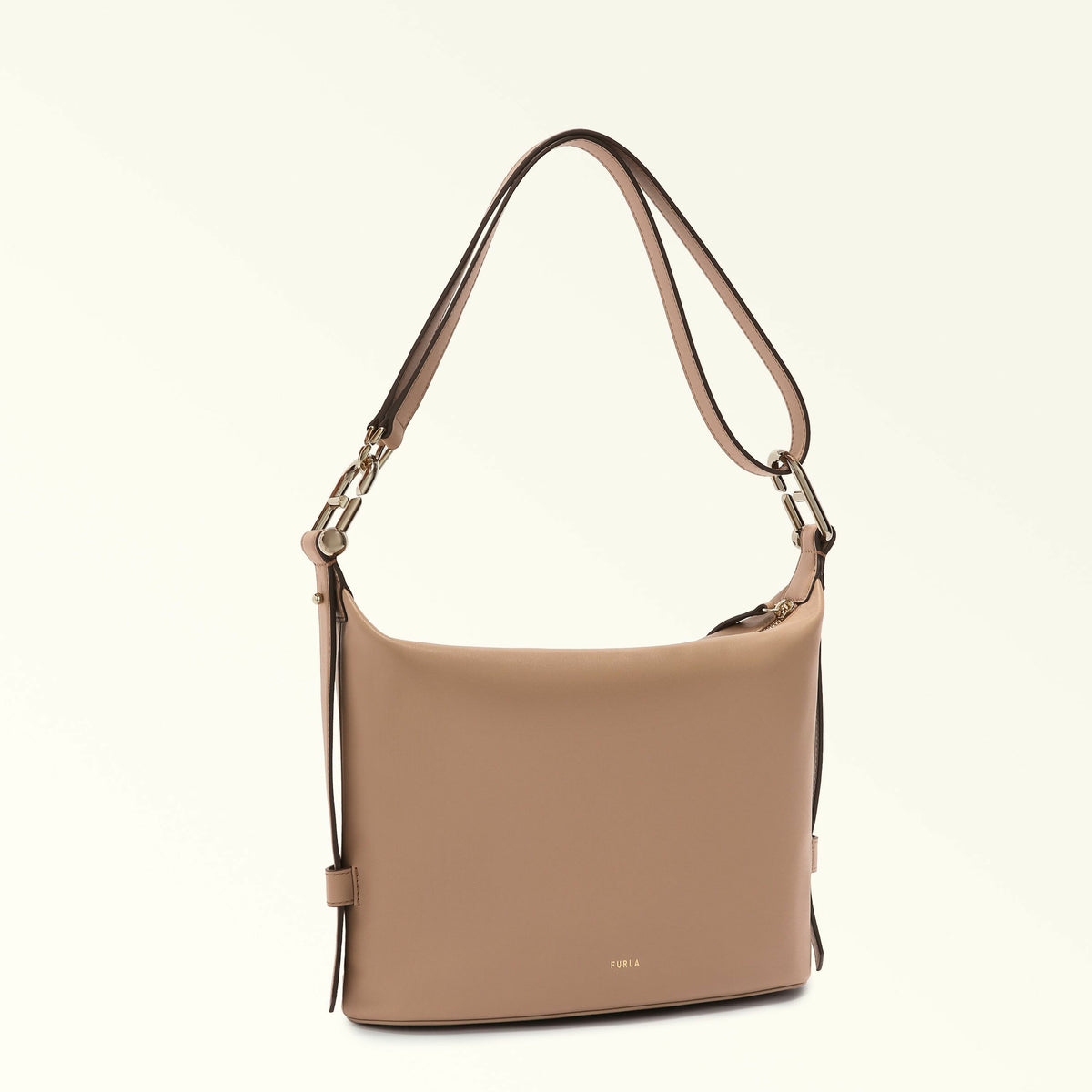 Shoulder Bag Greige NUVOLA - Furla Bags