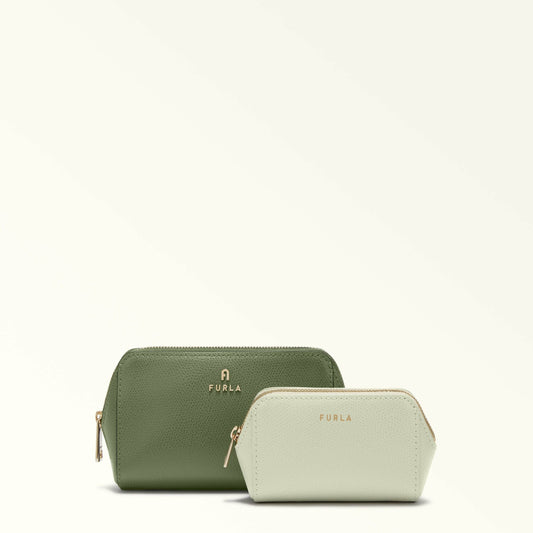 Cosmetic Case Olivia+light Salvia CAMELIA - Furla Bags