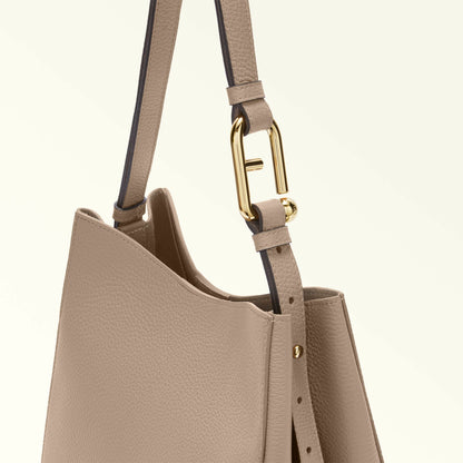 Bucket Bags Stucco Gray NUVOLA - Furla Bags