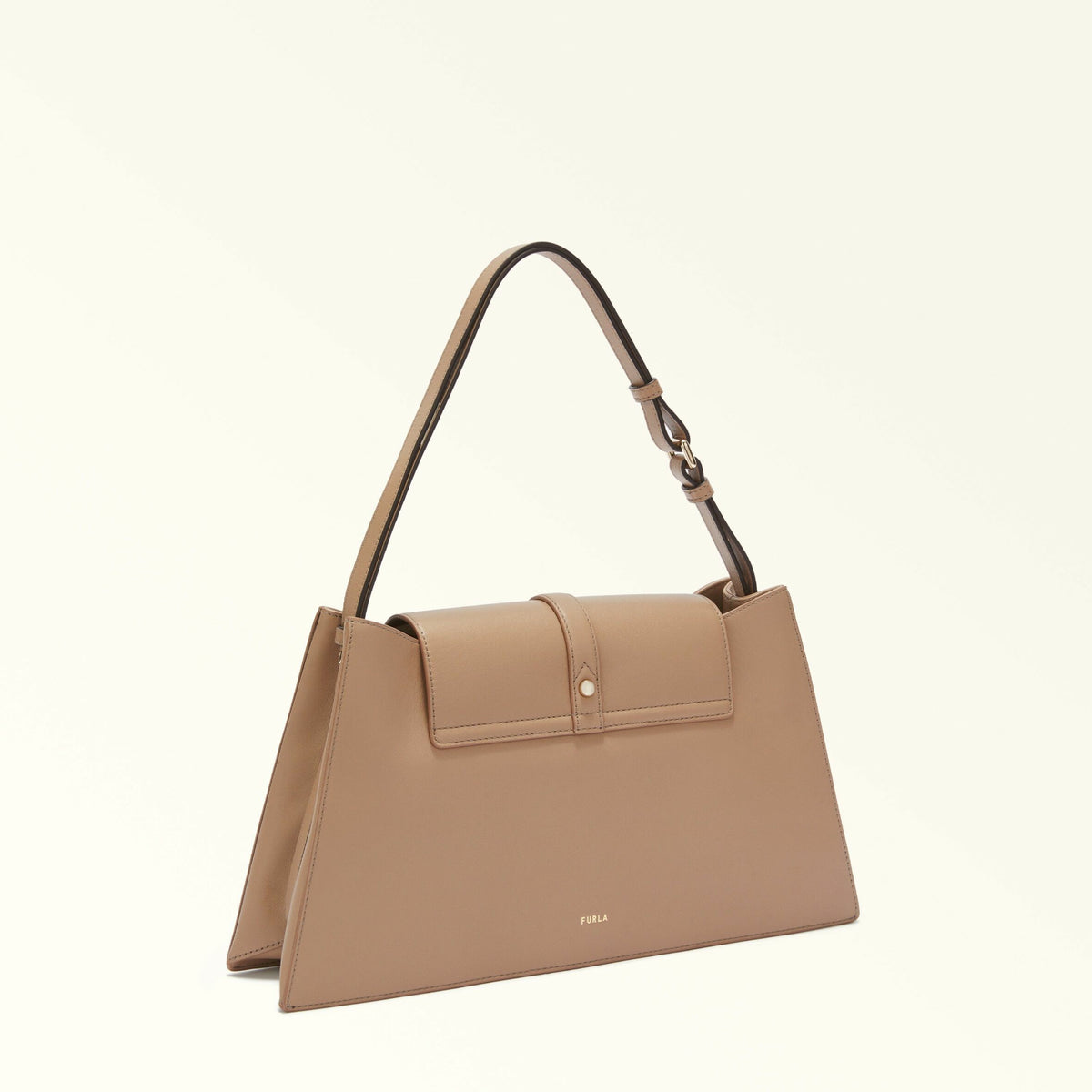 Shoulder Bag Greige NUVOLA - Furla Bags