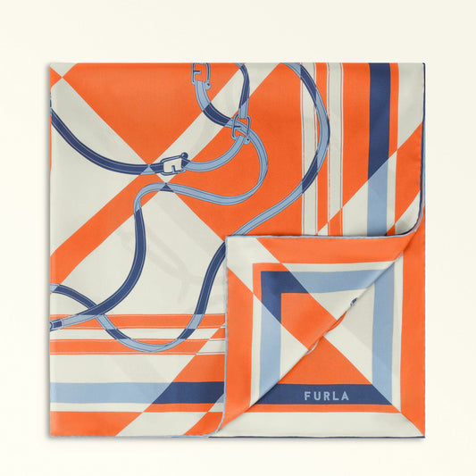 Scarf Paprika+panna Int. - Furla Accessories
