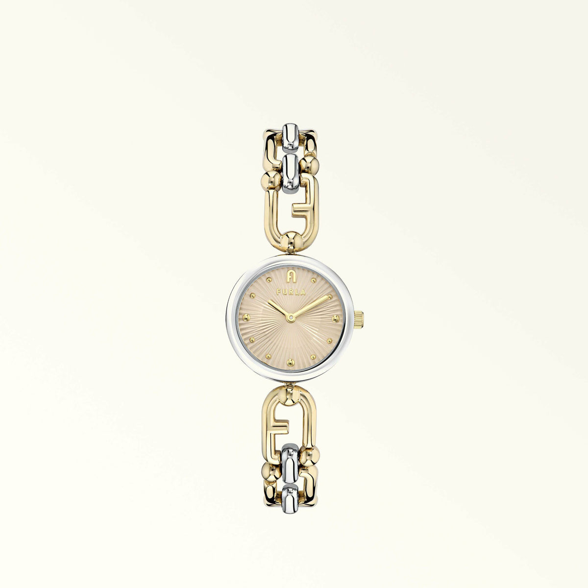 Watches Color Argento+color Oro MIANUVOLA ROUND - Furla Accessories