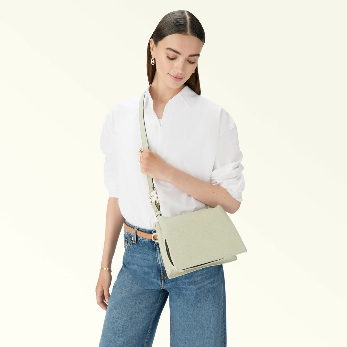 Top Handle Light Salvia NUVOLA - Furla Bags