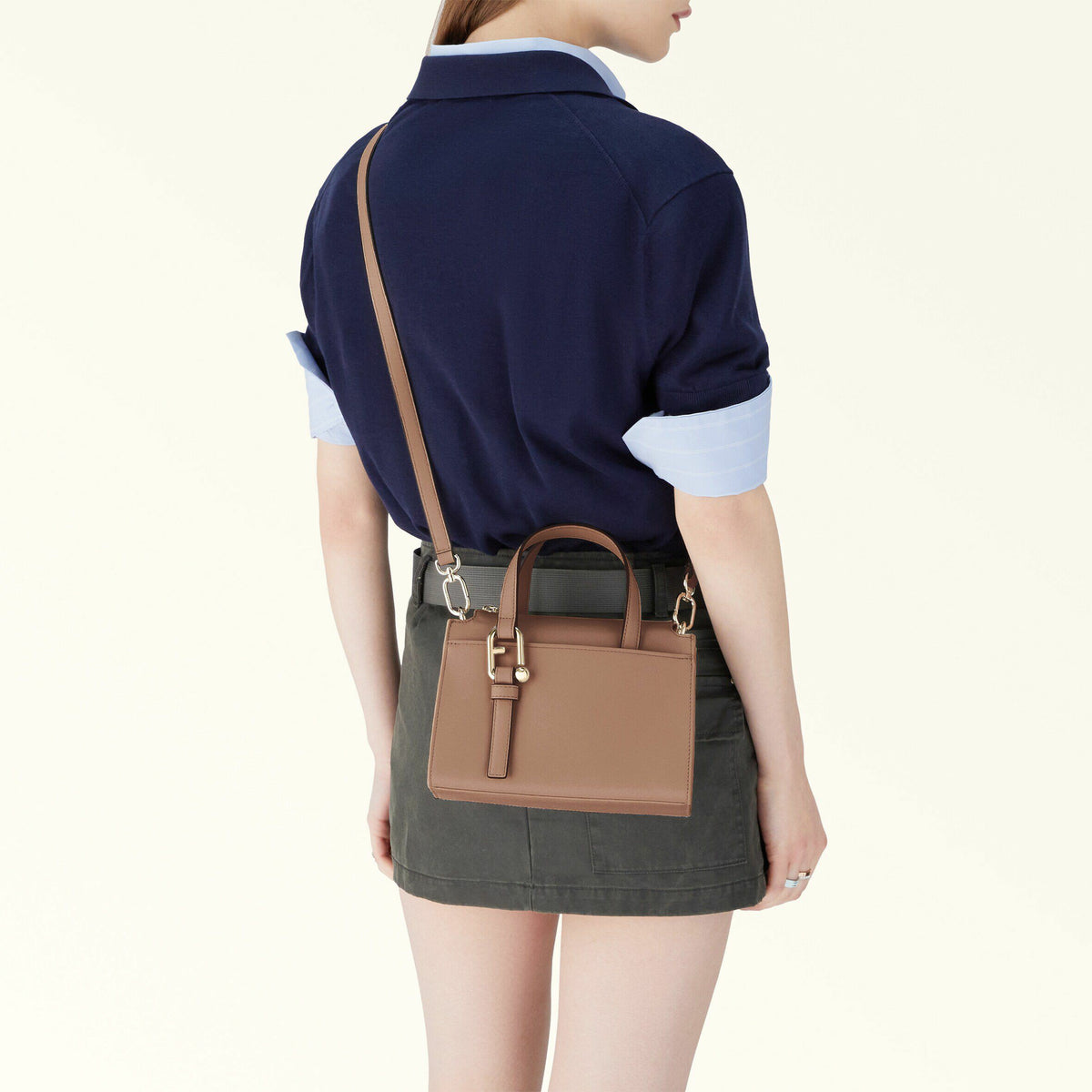 Top Handle Greige NUVOLA - Furla Bags
