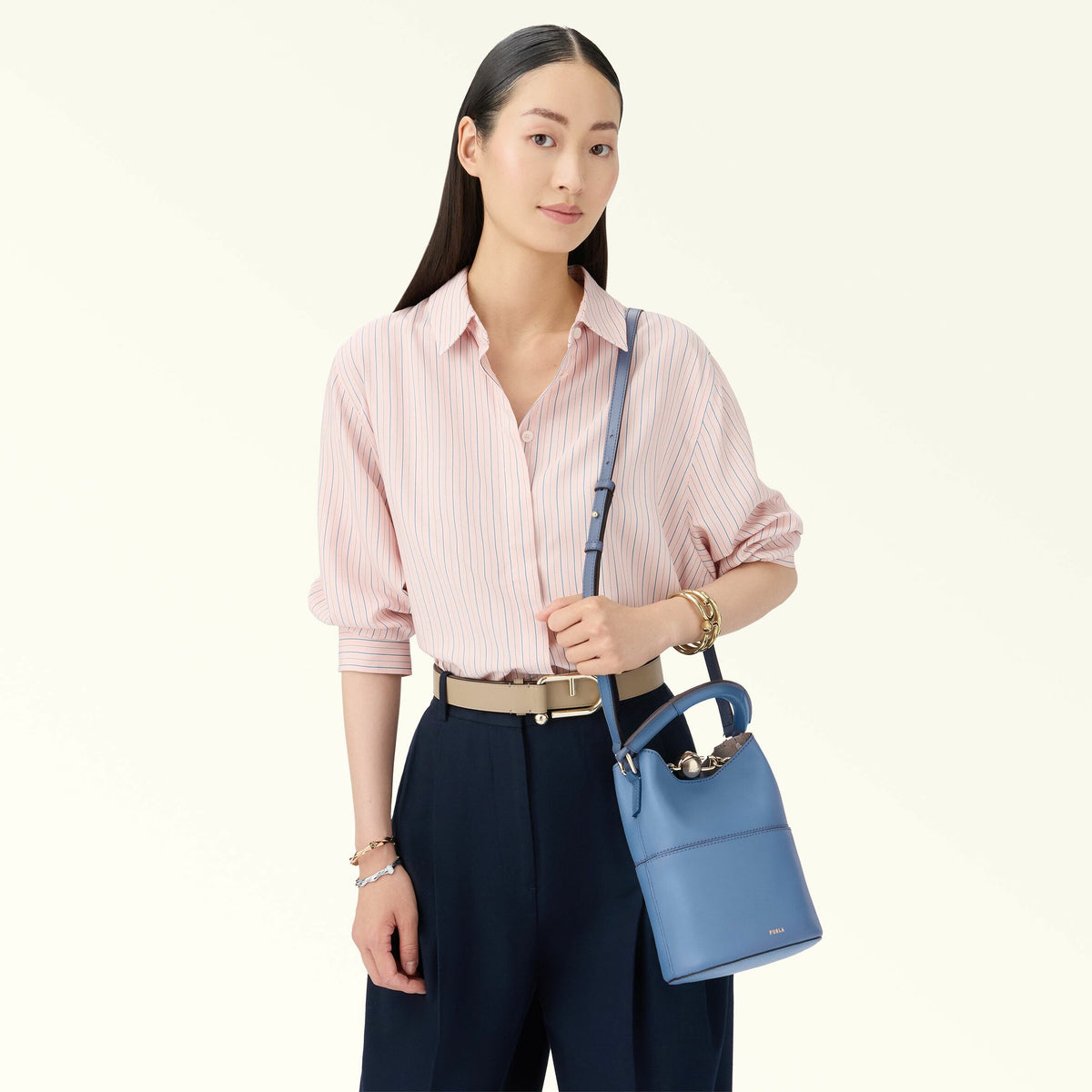 Mini Bag Jeans+grigio Int. - Furla Bags