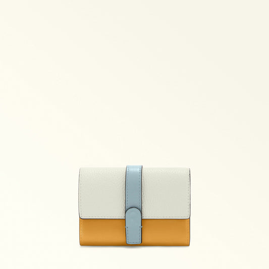Compact Wallet Panna+senape+cirro GRAZIA - Furla Wallets