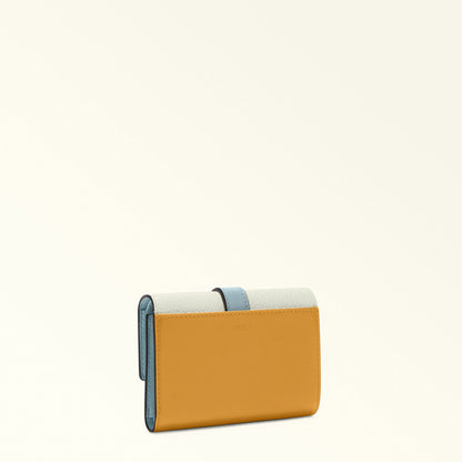Compact Wallet Panna+senape+cirro GRAZIA - Furla Wallets