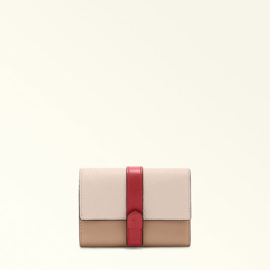 Compact Wallet Azalaea+greige+lacca GRAZIA - Furla Wallets