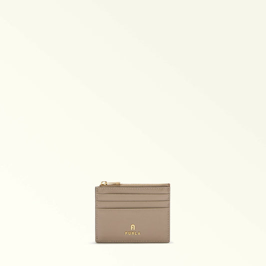 Card Holders Stucco Gray CAMELIA - Furla Wallets