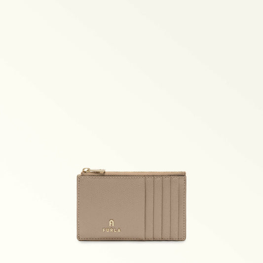 Card Holders Stucco Gray CAMELIA - Furla Wallets