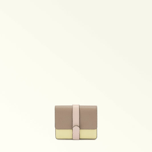 Card Holders Stucco Gray+freesia+azalea GRAZIA - Furla Wallets